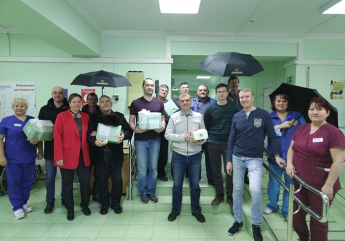 Поздравления мужчин Тюменской больницы с 23 февраля